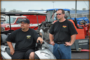 The Mickey Thompson Tires brain trust was in attendance at Tulsa and Houston