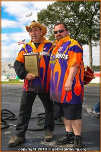John Stanley and Father Camp Stanley Accept Awards At Shakedown